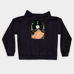 The circle constellations Kids Hoodie